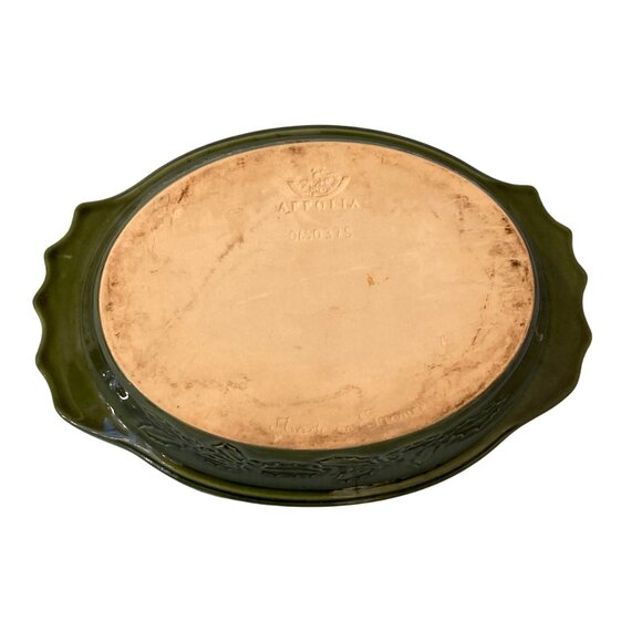 Appolia Christmas Holly Berries Oval Baking Dish Holiday Dish France - Picture 5 of 10